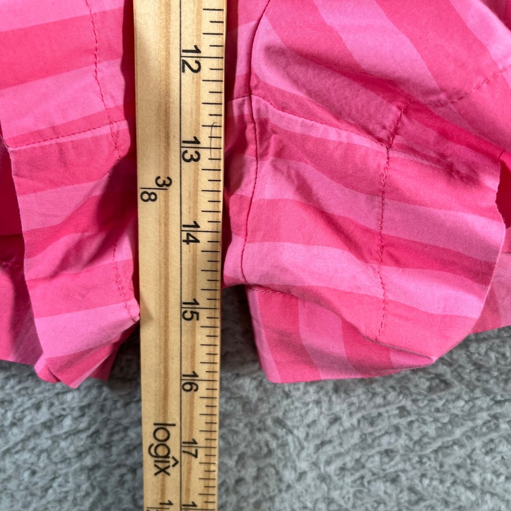 A New Day Womens Pink Striped Smocked Waist Shorts Size Medium NWT - Picture 6 of 12
